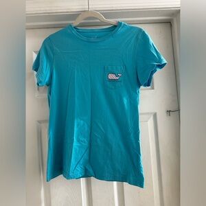 Vineyard Vines Teal Crew Neck Tee